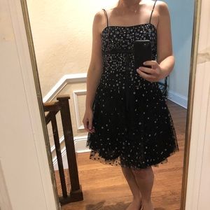 Black cocktail dress